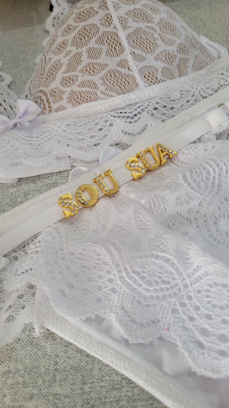 Conjunto Cecília PERSONALIZADO - ATÉ 10 LETRAS