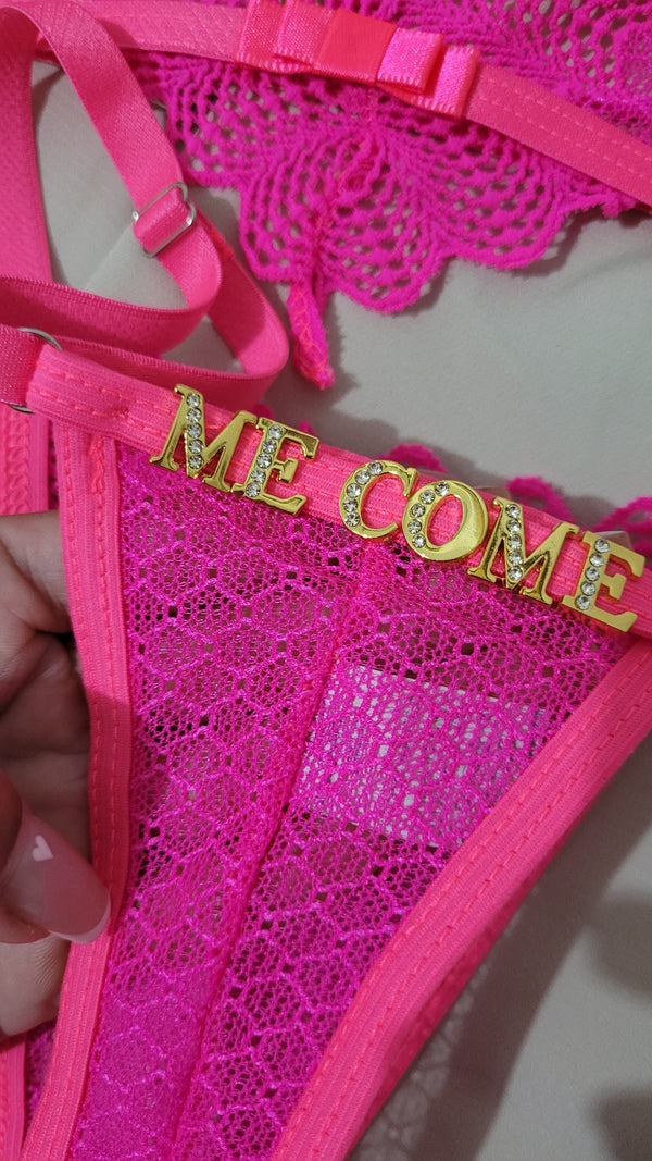 Conjunto Frase - ME COME