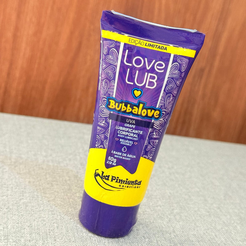 Lubrificante beijável Bubbalove Love Lub 60g - La Pimienta
