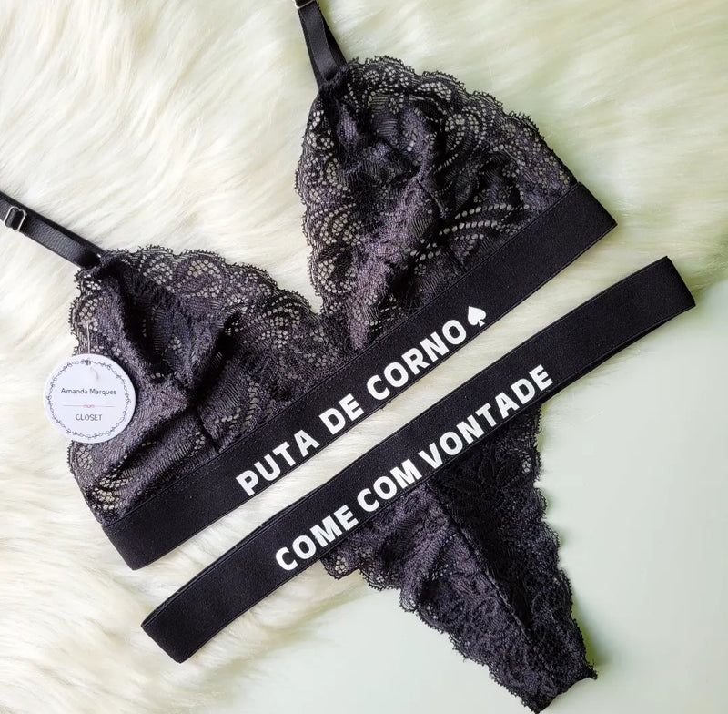 Conjunto Dominique PERSONALIZADO - FRASES CURTAS (LER A DESCRIÇÃO)