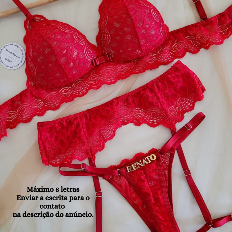 Conjunto Anne personalizado (Até 8 letras)