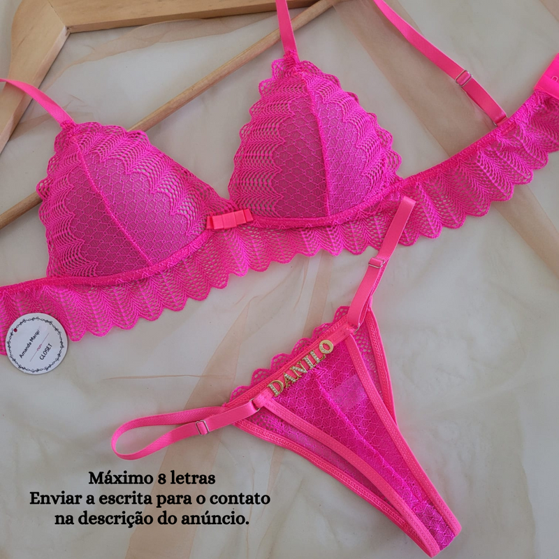 Conjunto Anne personalizado (Até 8 letras)